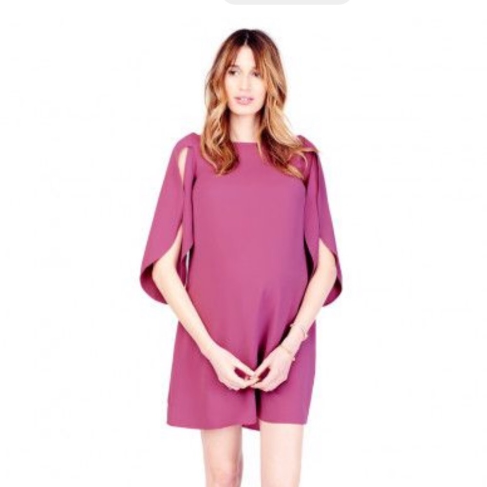Ingrid & Isabel Tulip Sleeve Shift Maternity Dress